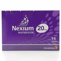 Neksium (Nexium) plyonka bilan qoplangan planshetlar 20 mg №14 (2 blister x 7 tabletka)