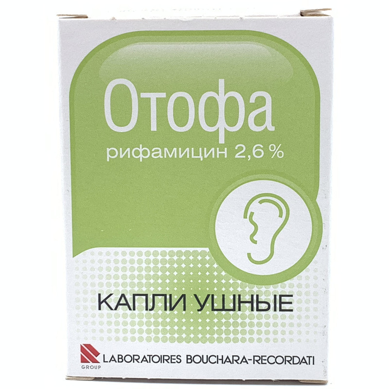 Капли Отофа Цена