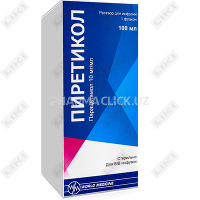 Piretikol  Romfarm infuzion eritmasi, 100 ml (flakon)