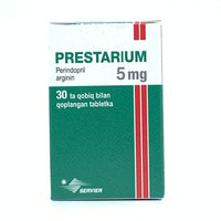 Prestarium  bilan qoplangan tabletkalar 5 mg №30 (idish)