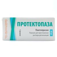 Protektoropaza  in'ektsiya uchun eritma tayyorlash uchun kukun 40 mg (flakon)