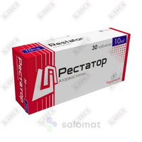 Рестатор таблетки по 10 мг №30 (3 блистера х 10 таблеток)