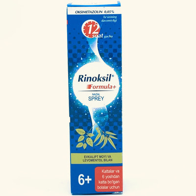 Rinoksil Formula +  burun spreyi 0,05%, 10 ml (flakon)