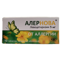 Alernova tabletkalari 5 mg №10 (1 dona blister)