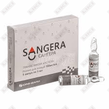 Sangera in'ektsiya uchun eritma 100 mg/ml, 5 ml №5 (ampulalar)