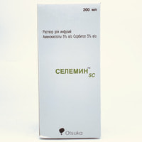 Селемин 5С раствор д/инф. по 200 мл (флакон)