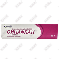 Sinaflan Dentafill Plus malhami 0,025% har biri 15 g (naycha)