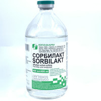 Sorbilakt (Sorbilact) 400 ml infuziya uchun eritma (shisha)