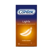 Contex Lights prezervativlari (Konteks Layts) 12 dona.