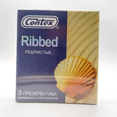 Презервативы Contex Ribbed 3 шт.