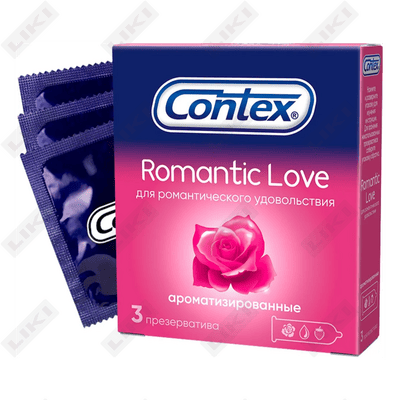 Презервативы Contex Romantic Love 3 шт.