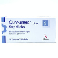 Suprileks (Suprilex) tabletkalari 10 mg №30 (3 blister x 10 tabletka)