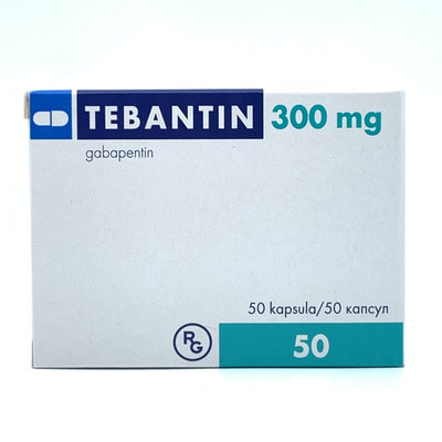 Tebantin  kapsulalari 300 mg №50 (5 blister х 10 kapsula)