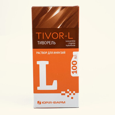 Tivorel  infuzion eritmasi 100 ml (shisha)