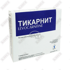 Tikarnit in'ektsiya uchun eritma 1000 mg / 5 ml, 5 ml №5 (ampulalar)