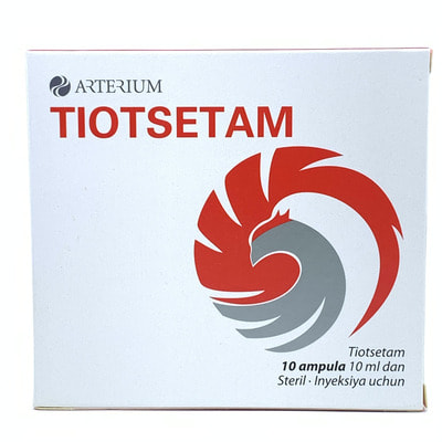 Tiotsetam (Thiocetam) in'ektsiya uchun eritma, 10 ml №10 (ampulalar)