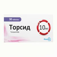 Torsid  tabletkalari 10 mg №30 (3 blister x 10 tabletka)