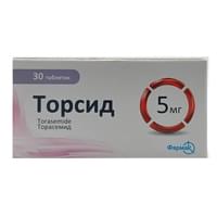 Torsid  tabletkalari 5 mg №30 (3 blister x 10 tabletka)