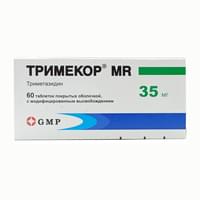 Trimekor MR (Trimecor MR) modifikatsiyalangan chiqarilish tabletkalari 35 mg №60 (6 blister x 10 tabletka)