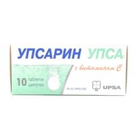 S vitamini bilan Upsarin Upsa (Upsarin Upsa with vitamin C)  efervesan tabletkalar №10 (naycha)