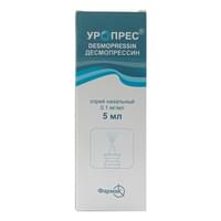 Уропрес спрей назал. 0,1 мг/мл по 5 мл (флакон)
