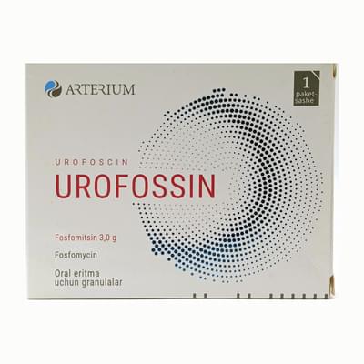 Urofostsin (Urofoscin) og'iz eritmasi uchun granulalar har biri 3 g (paket)