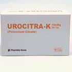 Urotsitra-K (Urocitra-K) sekin chiqariladigan tabletkalar 1080 mg №90 (9 blister х 10 tabletka)