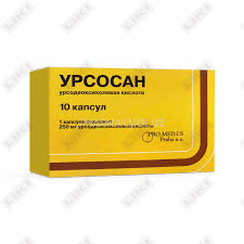 Ursosan kapsulalari 250 mg №10 (1 blister)