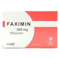 Факсимин таблетки по 200 мг №12 (1 блистер)
