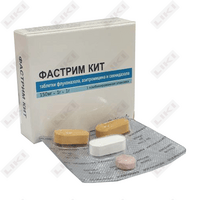 Fastrim to'plami  tabletkalari 150 mg + 1 g + 1 g №4 (1 blister)