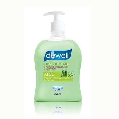 Гель для рук антисептический Dewell Aloe 250 мл