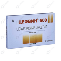 Sotib olish Sefvin plyonka bilan qoplangan planshetlar 500 mg №10 (1 blister) Sefvin plyonka bilan qoplangan planshetlar 500 mg №10 (1 blister)