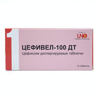 Sefivel-DT dispers tabletkalari 100 mg №10 (1 blister)