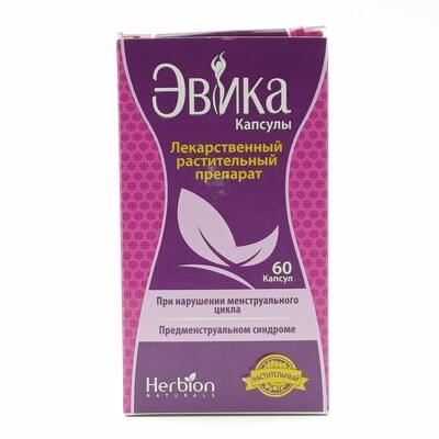 Evika kapsulalari №60 (shisha)