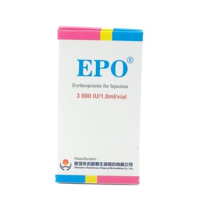 Epo  in'ektsiya uchun eritma 3000 IU, 1 ml (flakon)