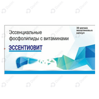 Эссентиовит капсулы №30 (2 блистера х 15 капсул)