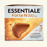 Essentiale Forte N№90 kapsulalar (9 blister x 10 kapsula)