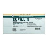 Eufillin  Dalhimfarm tomir ichiga yuborish uchun eritma 24 mg/ml, 10 ml №10 (ampulalar)