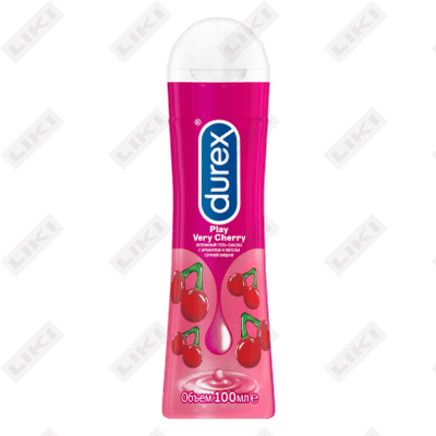 Интимный гель-смазка Durex Play Very Cherry с ароматом и вкусом сочной вишни 100 мл