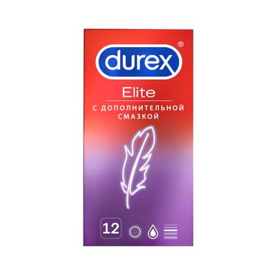 Prezervativlar Durex Elite (Dureks Elite) 12 dona.