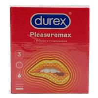 Prezervativlar Durex Pleasuremax (Dureks Plejrmaks) 3 dona.