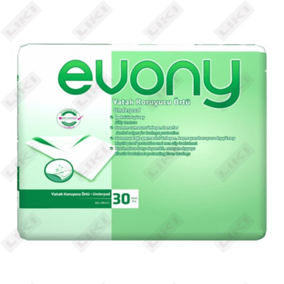 Пеленки для взрослых Evony 60 х 90 см 30 шт.