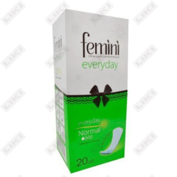 Gigiyenik prokladkalar Femini EveryDay Oddiy 20 dona.