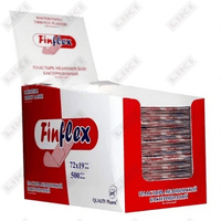 Plastir Finflex (Finfleks) 72 х 19 mm 500 dona.