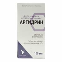 Аргидрин раствор д/инф. 4,2% по 100 мл (флакон)