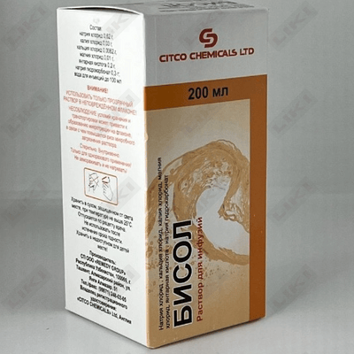 Bisol eritmasi D / inf. 200 ml (shisha)