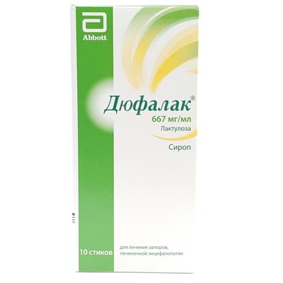 Дюфалак сироп 667 мг/мл по 15 мл №10 (стик)