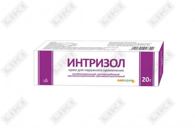 Intrizol kremi D / tashqi. taxminan 20 g (Tuba)