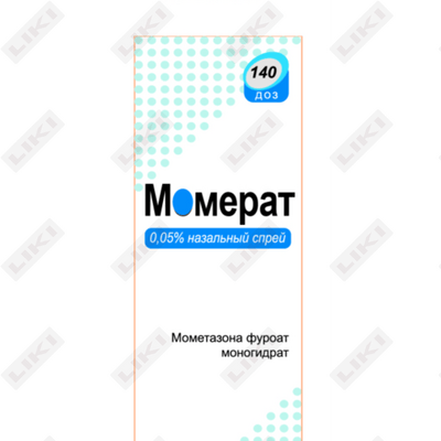 Momerat burun spreyi. 50 mkg/doza 140 doz (flakon)