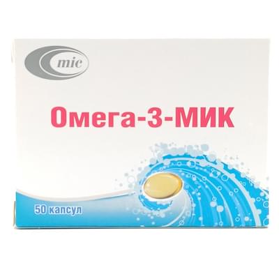 Omega-3-mik 450 mg № 50 kapsulalar (5 blister x 10 kapsula)